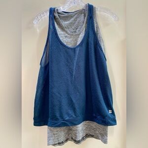 Sweaty Betty Seamless Double Time Workout Tank in Infinity Blue size Small